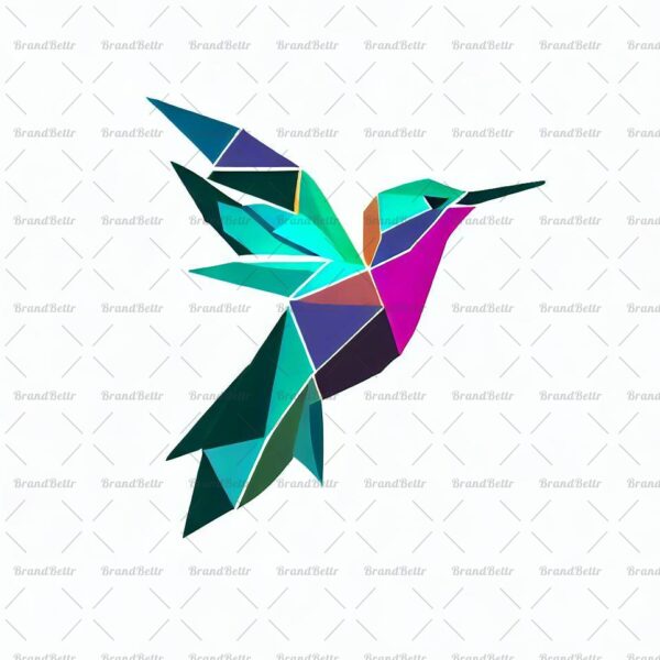 Geometrischer Kolibri